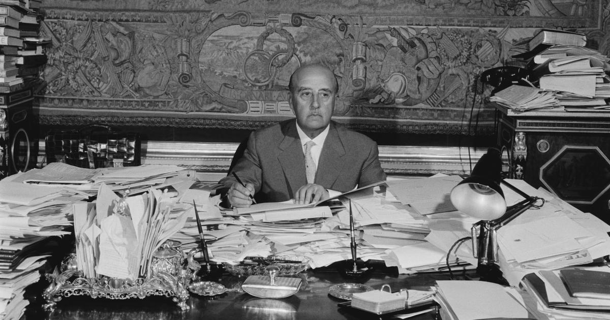 Imagen de archivo del dictador Francisco Franco.