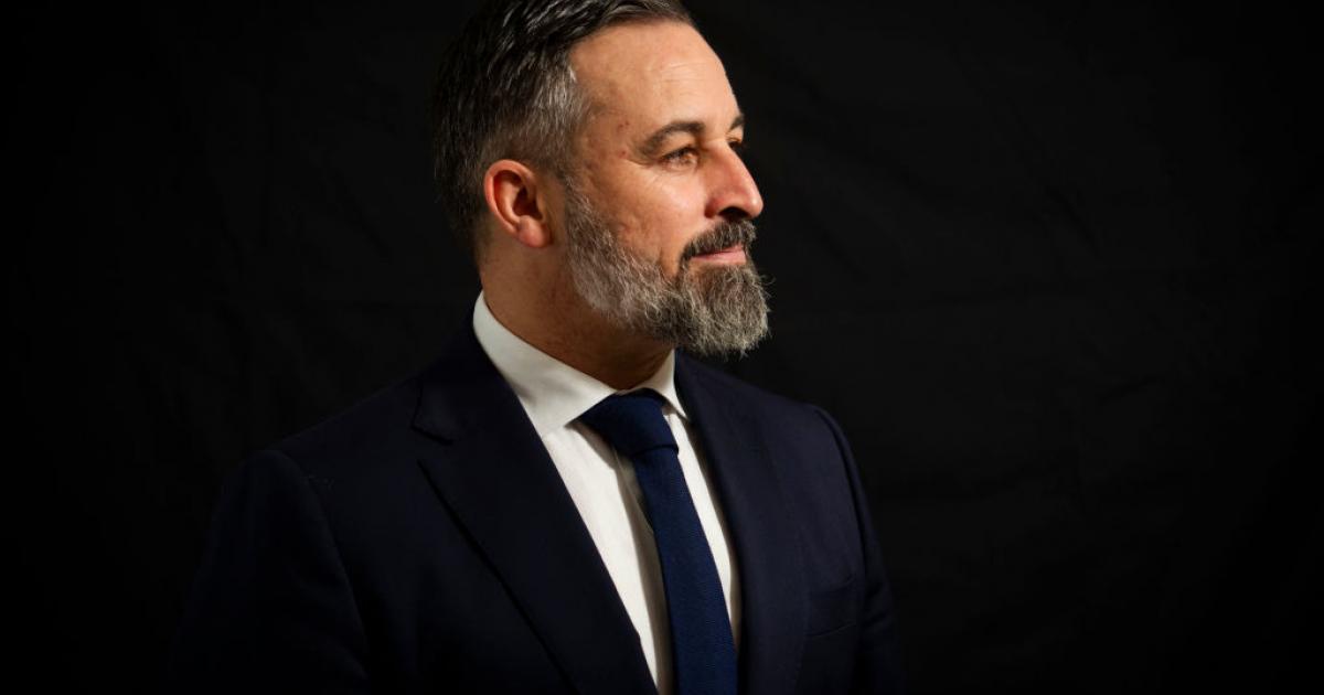 El líder de VOX, Santiago Abascal, posa para la agencia Europa Press, el 29 de noviembre de 2024, en Madrid.