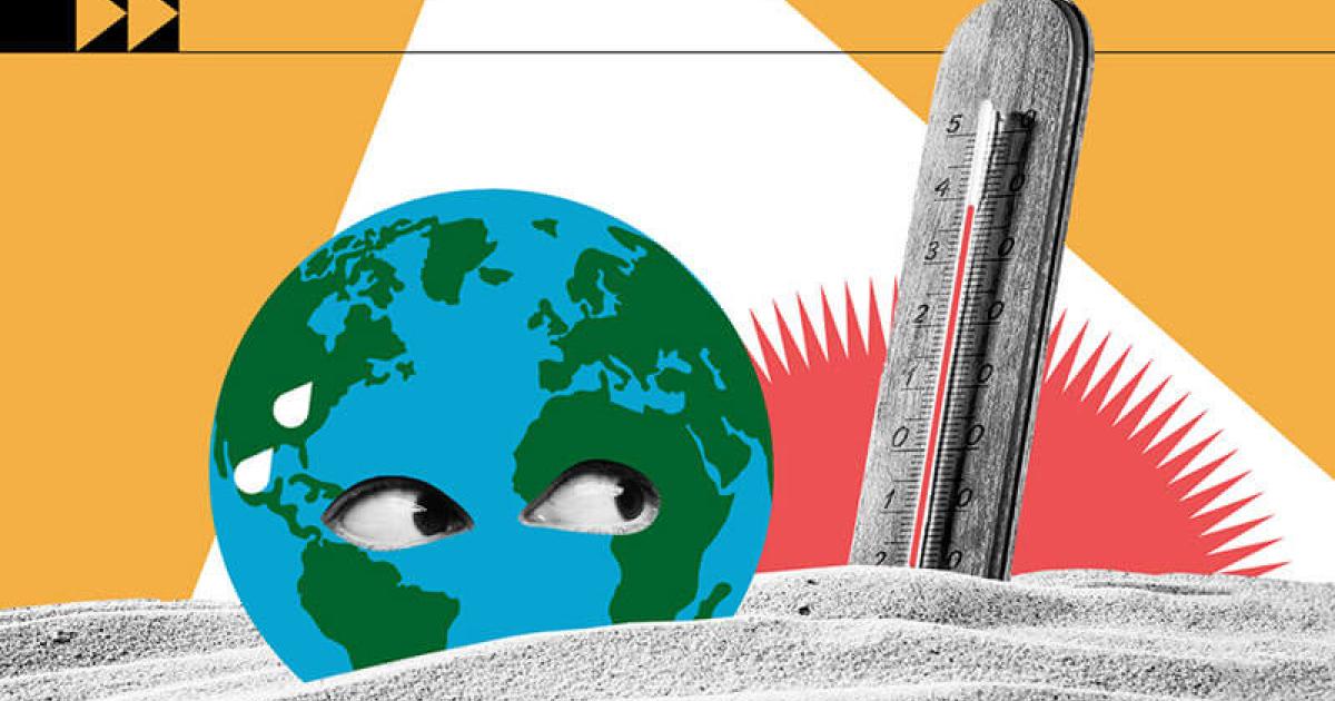 La urgencia climática, en una ilustración de la ONU