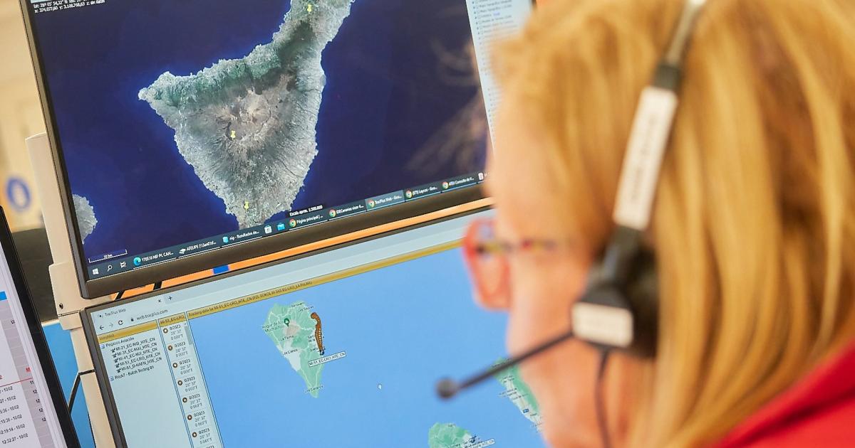 Imagen de archivo de los servicios de emergencia canarios.