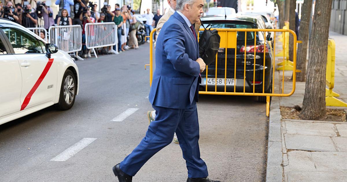 El exsecretario de Organización del PSOE Santos Cerdán