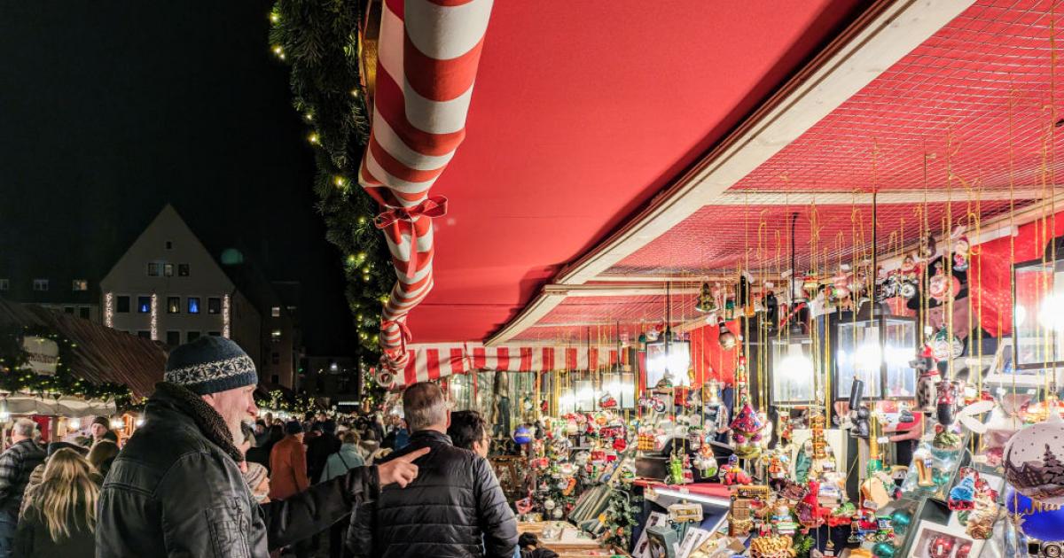 El mercado navideño de Núremberg (Alemania)