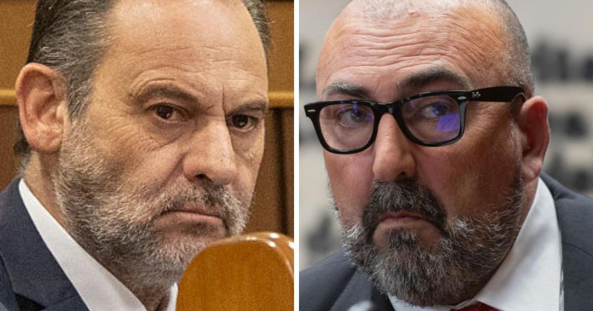 José Luis Ábalos y Koldo García.