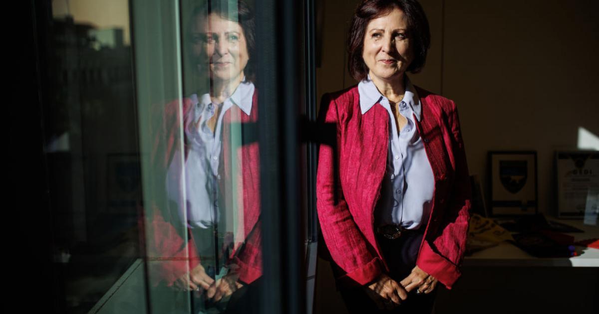 Teresa Peramato, fiscal delegada para la Violencia sobre la Mujer, posa durante una entrevista para Europa Press, el 6 de noviembre de 2023, en Madrid.