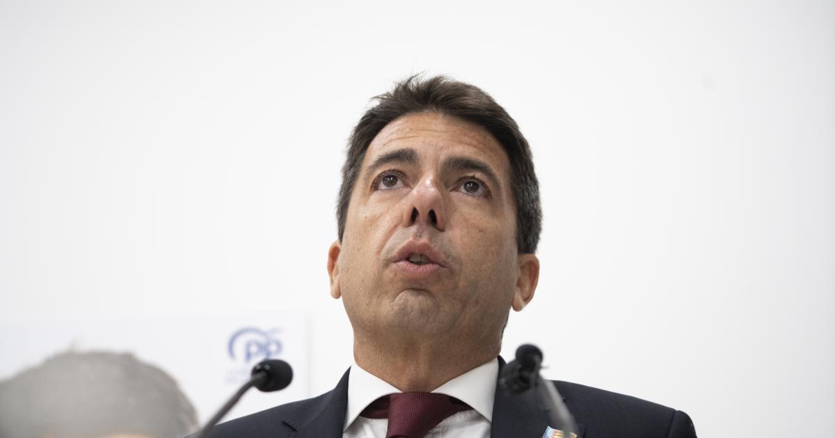 El president de la Generalitat Valenciana, Carlos Mazón.