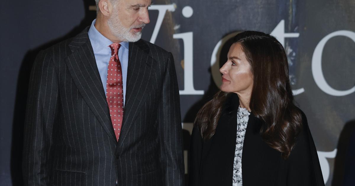 Los reyes Felipe y Letizia en la inauguración de la exposición de la reina Victoria Eugenia en la Galería de las Colecciones Reales