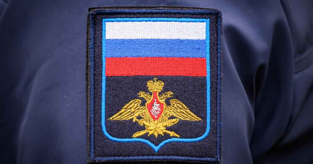 Uniforme de un oficial ruso