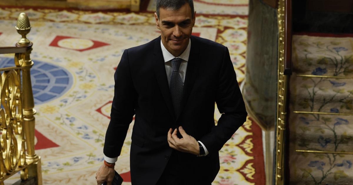 El presidente del Gobierno, Pedro Sánchez