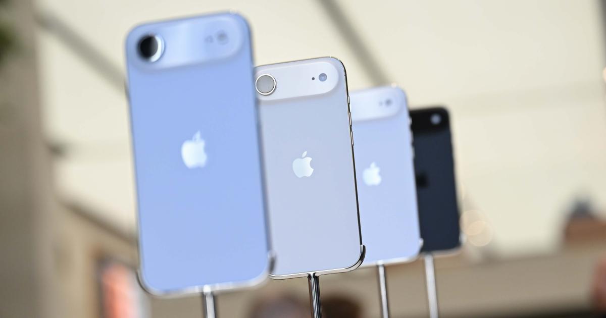 Foto de los iPhone Air, la antesala del próximo iPhone Fold.