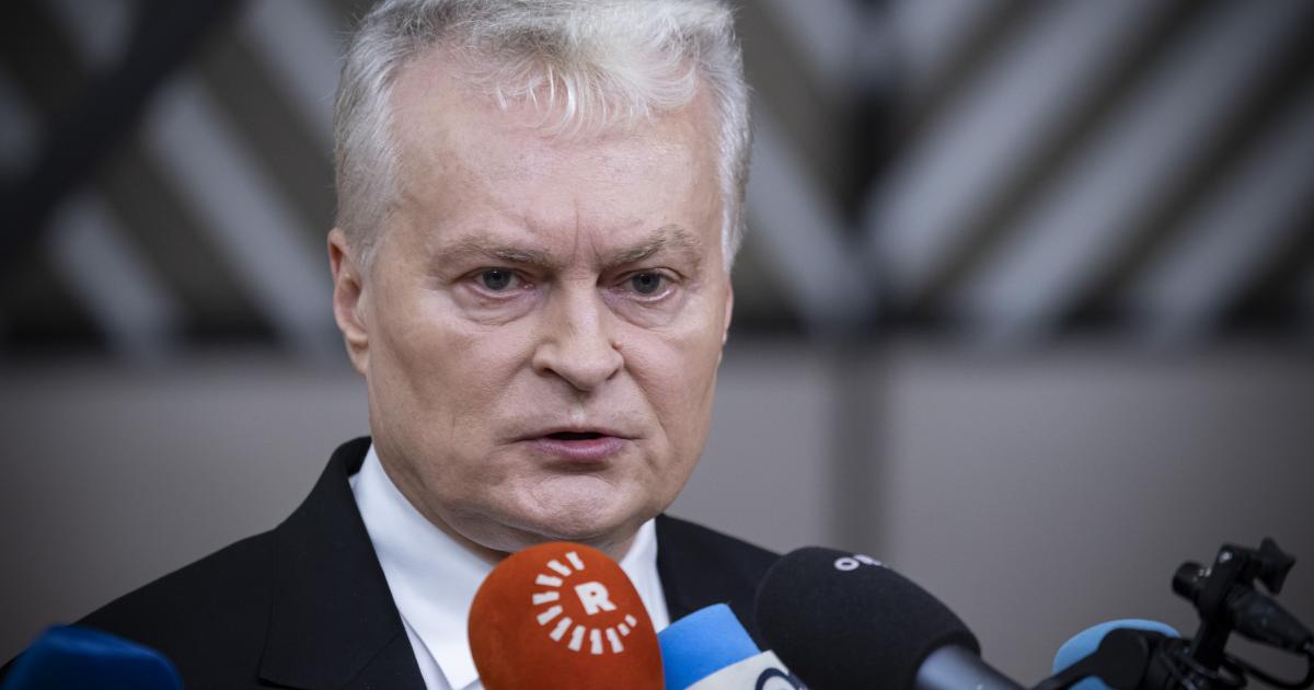 Gitanas Nauseda, presidente de Lituania habla sobre los globos de tabaco llegados a us país