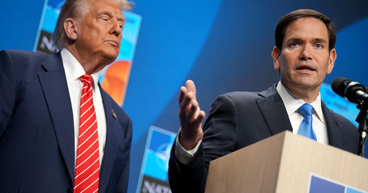 Donald Trump y Marco Rubio, juntos