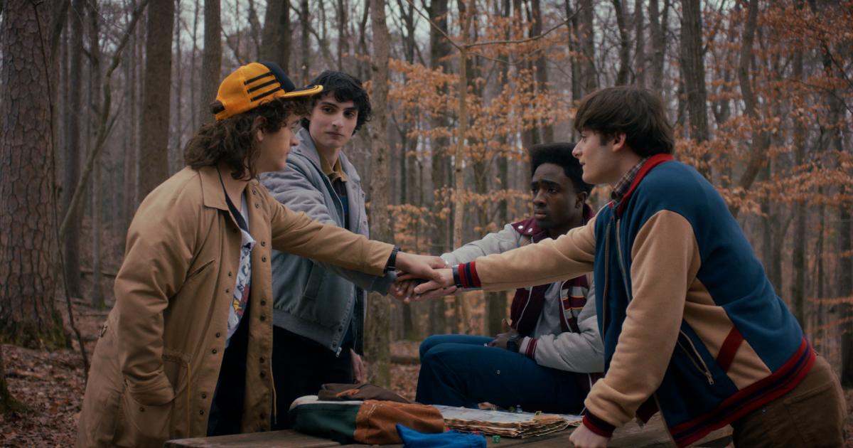 Los protagonistas de Stranger Things, en una imagen de la serie de Netflix.