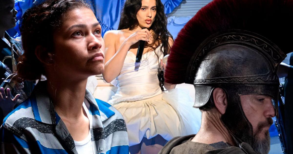 Zendaya en 'Euphoria', Rosalía cantando 'La perla' y Matt Damon en 'La odisea'
