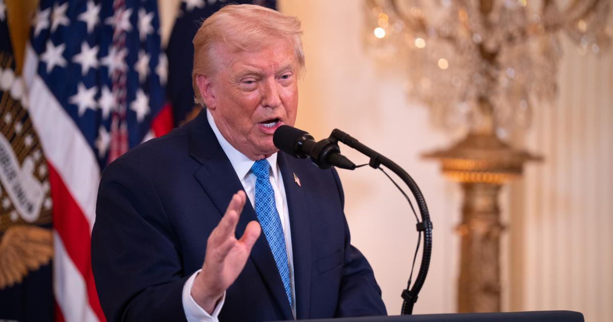 El presidente de EEUU, Donald Trump.