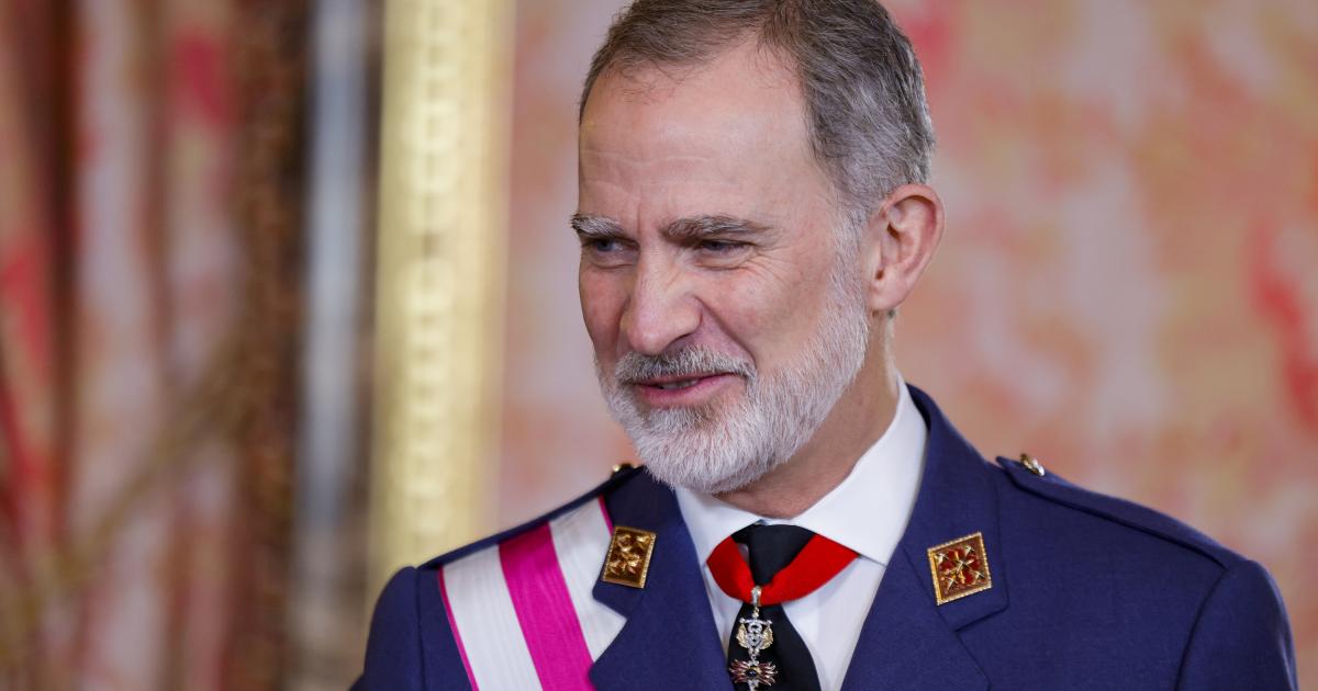 El rey Felipe VI en la Pascua Militar de 2026.