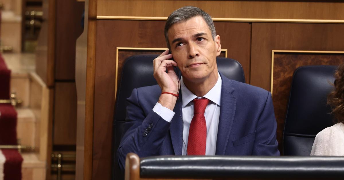 El presidente del Gobierno, Pedro Sánchez.