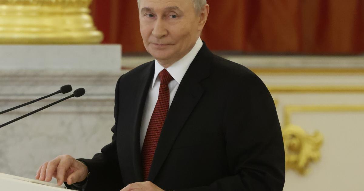 Vladímir Putin, presidente de Rusia.