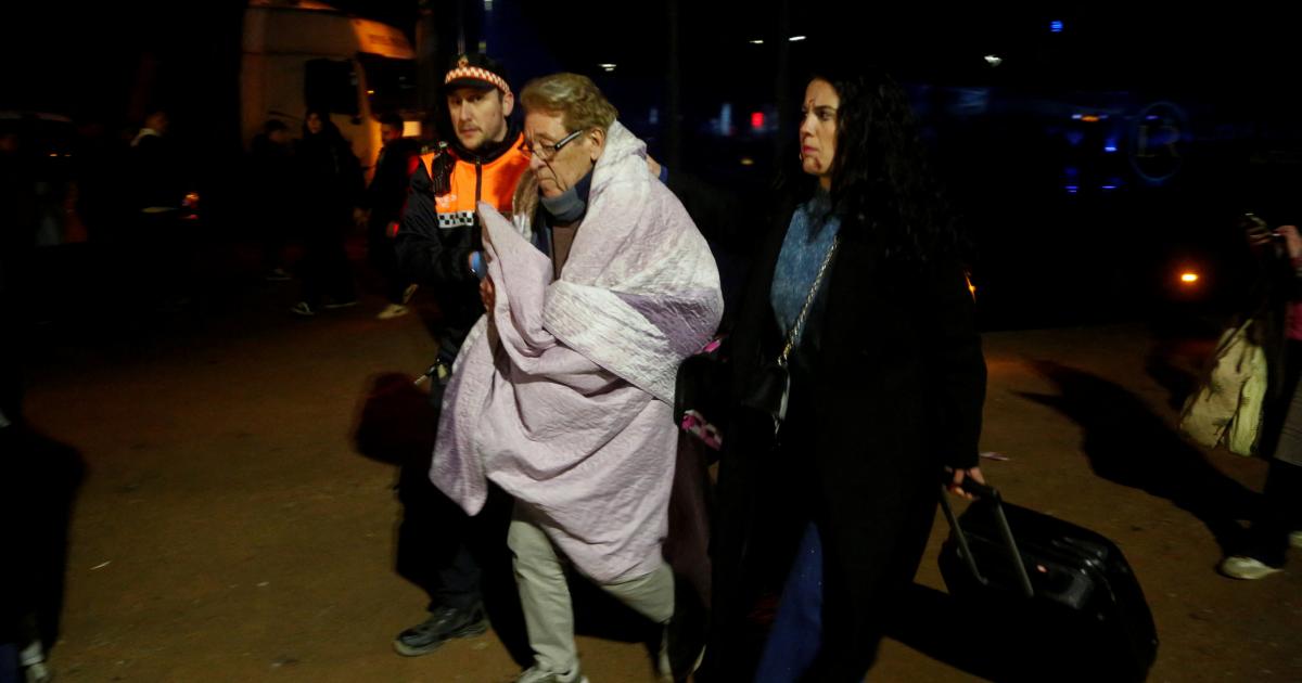 Una de las personas heridas en el accidente de tren en Adamuz.