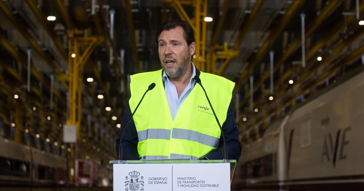 El ministro de Transportes, Óscar Puente.