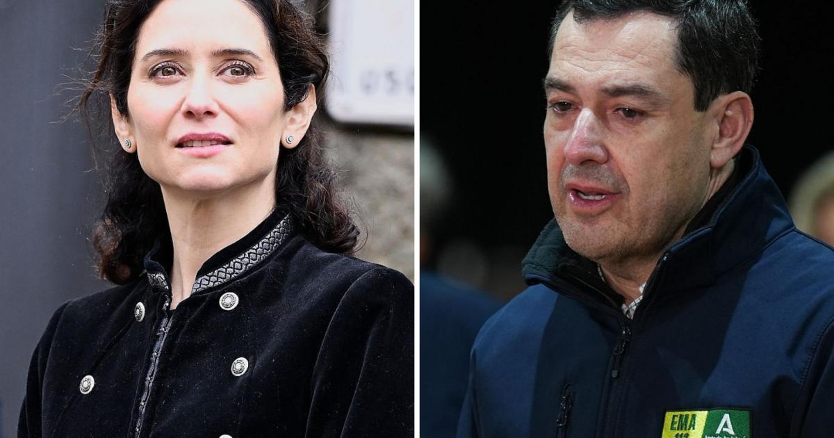 Isabel Díaz Ayuso y Juanma Moreno.