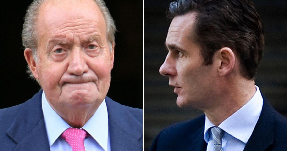 El rey Juan Carlos y su exyerno, Iñaki Urdangarin