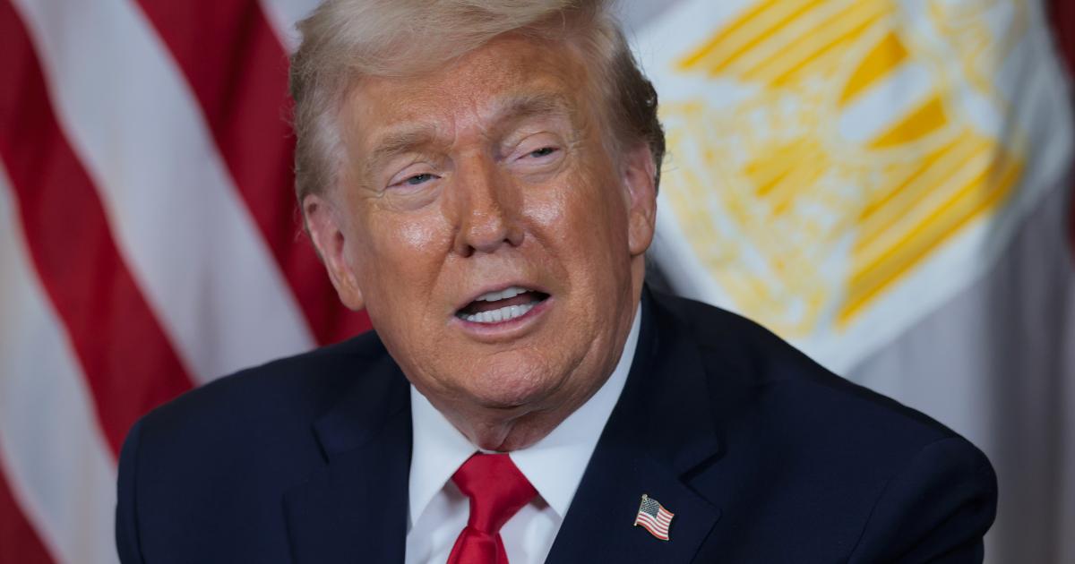 Donald Trump, presidente de Estados Unidos.