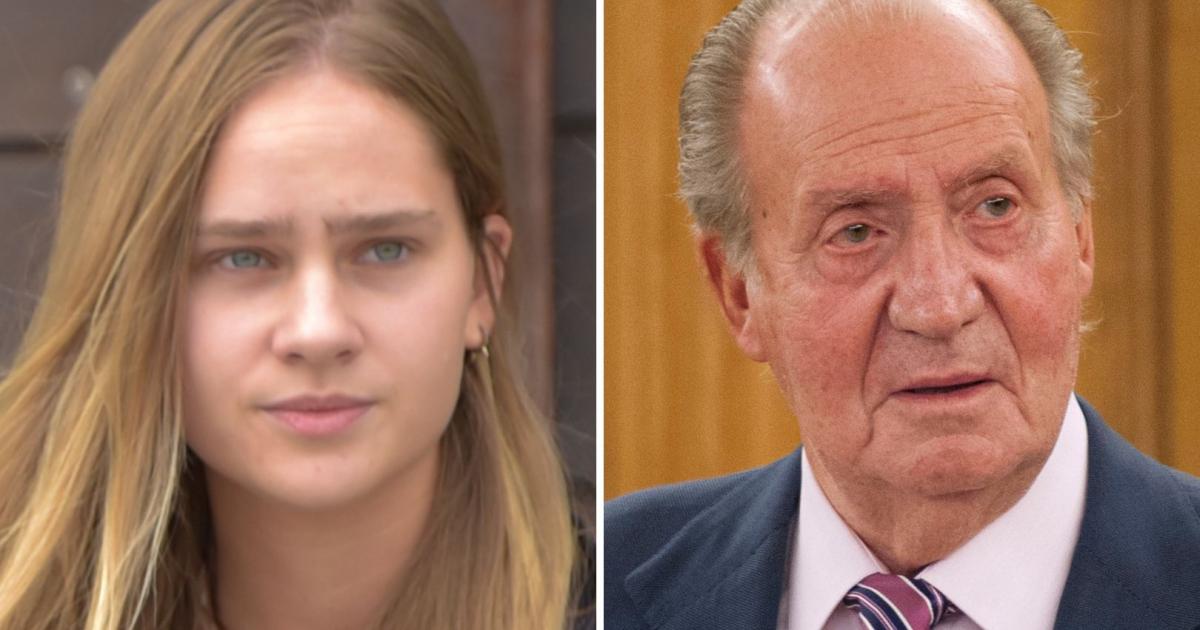Irene Urdangarin y su abuelo, el rey Juan Carlos I