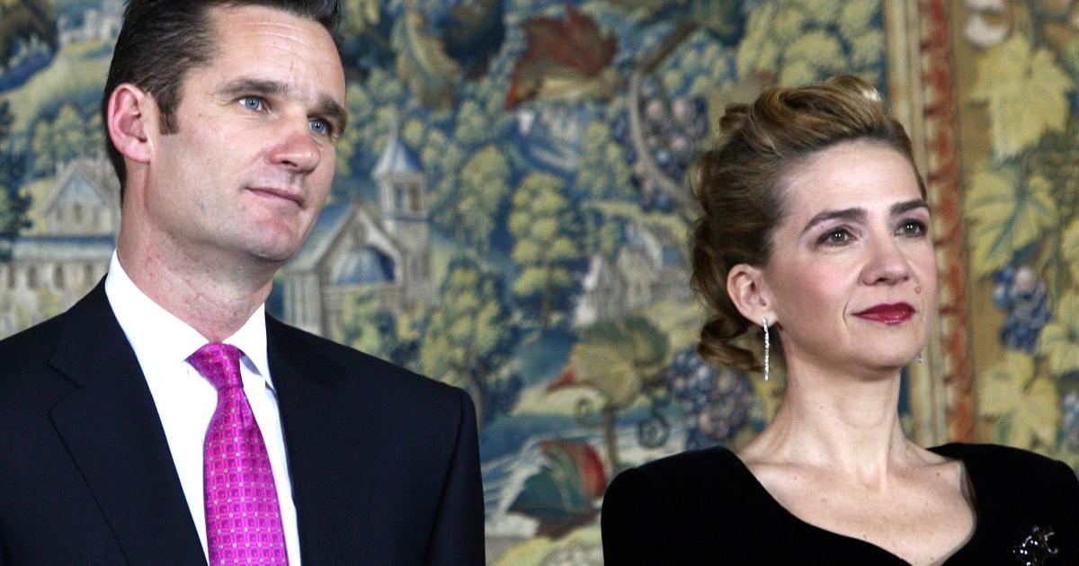 La infanta Cristina e Iñaki Urdangarin en el 70 cumpleaños del rey Juan Carlos en El Pardo