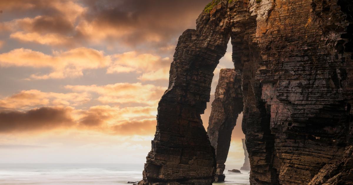 La Playa de las Catedrales, en Lugo.