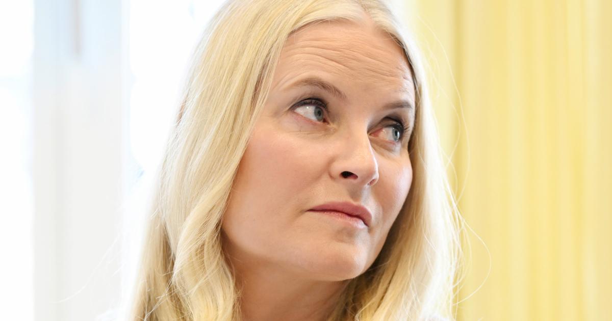 Mette-Marit de Noruega en un acto oficial