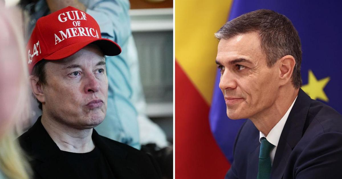 Elon Musk y Pedro Sánchez