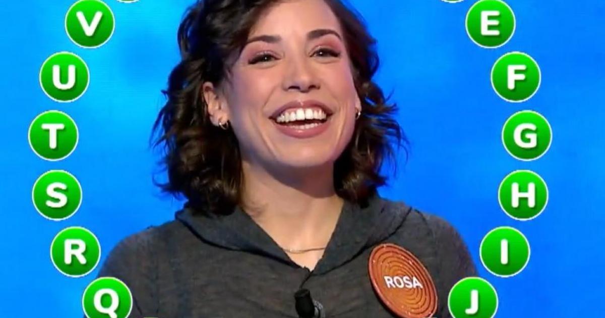 Rosa Rodríguez, antes de hacer historia en 'Pasapalabra'.