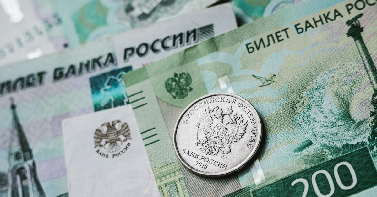Rublos rusos.