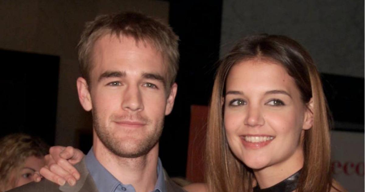 James Van Der Beek y Katie Holmes, en una imagen de archivo