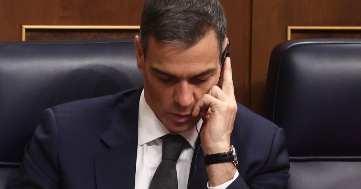 Pedro Sánchez, el pasado miércoles 11 de febrero, en el Congreso de los Diputados.