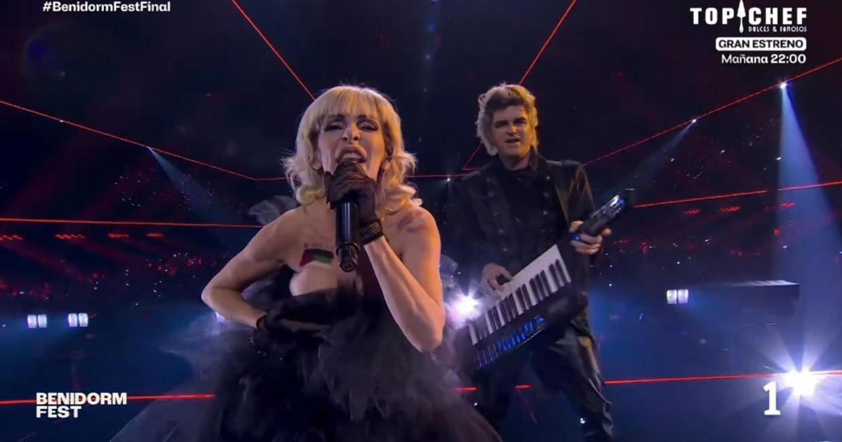 Nebulossa en el Benidorm Fest