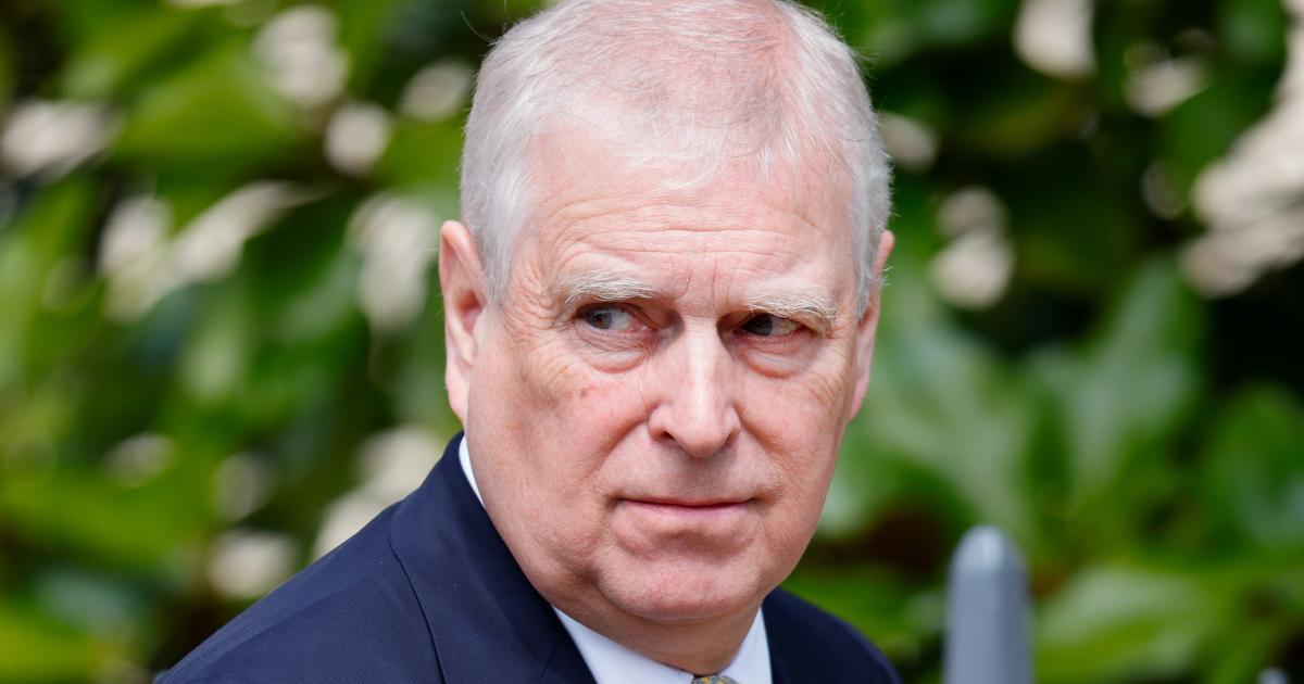 El expríncipe Andrés Mountbatten-Windsor en la Misa de Pascua 2025 en Windsor Castle