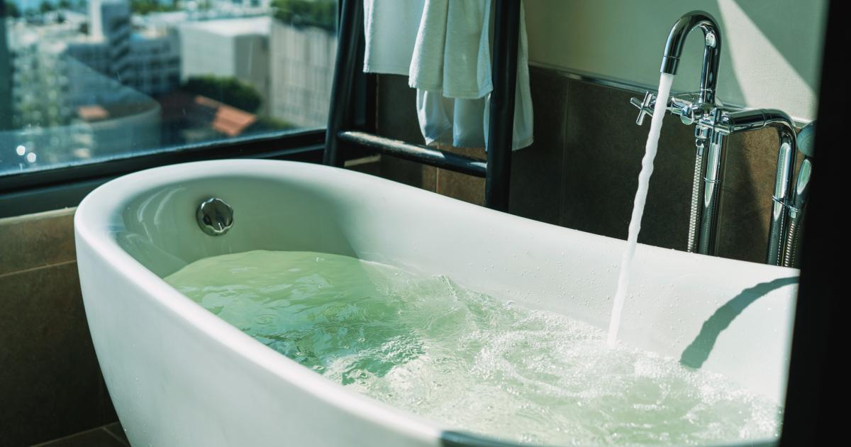 La habitación de un hotel de lujo