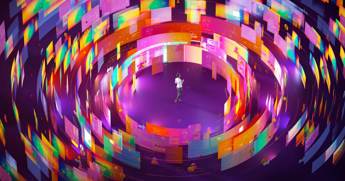 Imagen conceptual de inteligencia artificial.