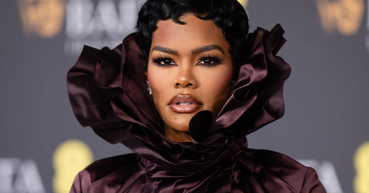 Teyana Taylor, en la alfombra roja de los BAFTA
