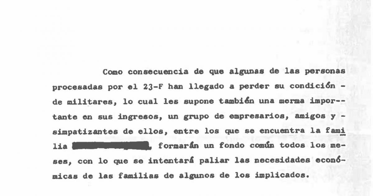Documento del 23-F