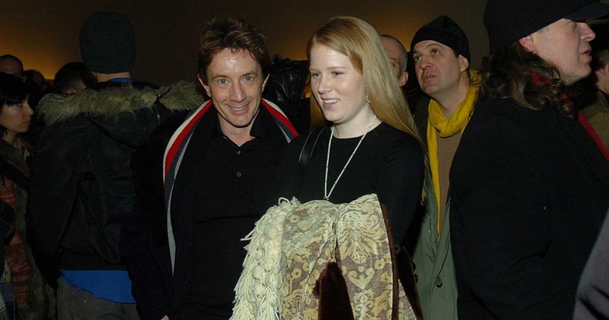 Martin Short con su hija, Katherine Short, en marzo de 2005.