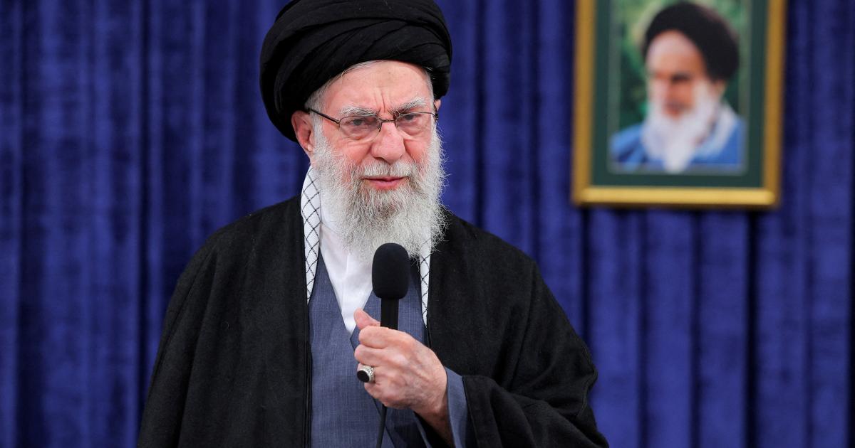 El líder supremo de Irán, el ayatolá Ali Jamenei, habla durante un mensaje televisado en Teherán (Irán), el 9 de febrero de 2026, una de sus últimas imágenes públicas.