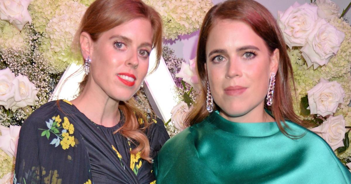Las princesas Beatriz y Eugenia de York en el Vogue World 2023 en Londres