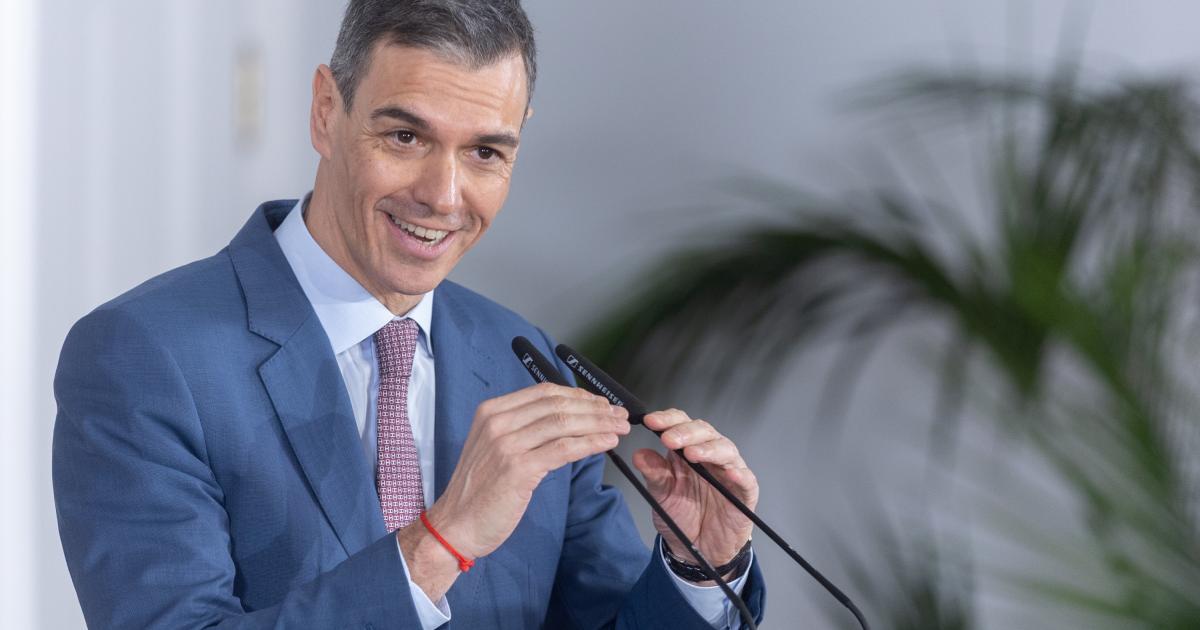 El presidente del Gobierno, Pedro Sánchez.