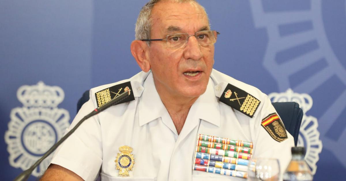 José Ángel González, por entonces DAO de la Policía Nacional, en una imagen de archivo