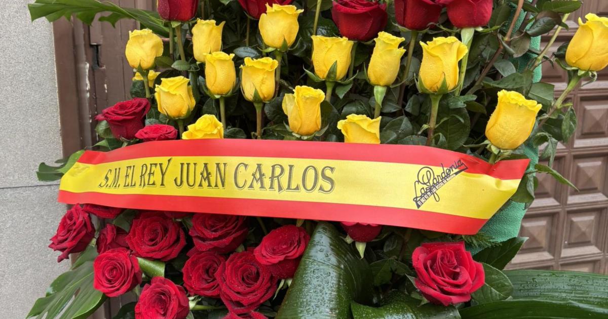 Corona que el rey ha mandado a Ónega