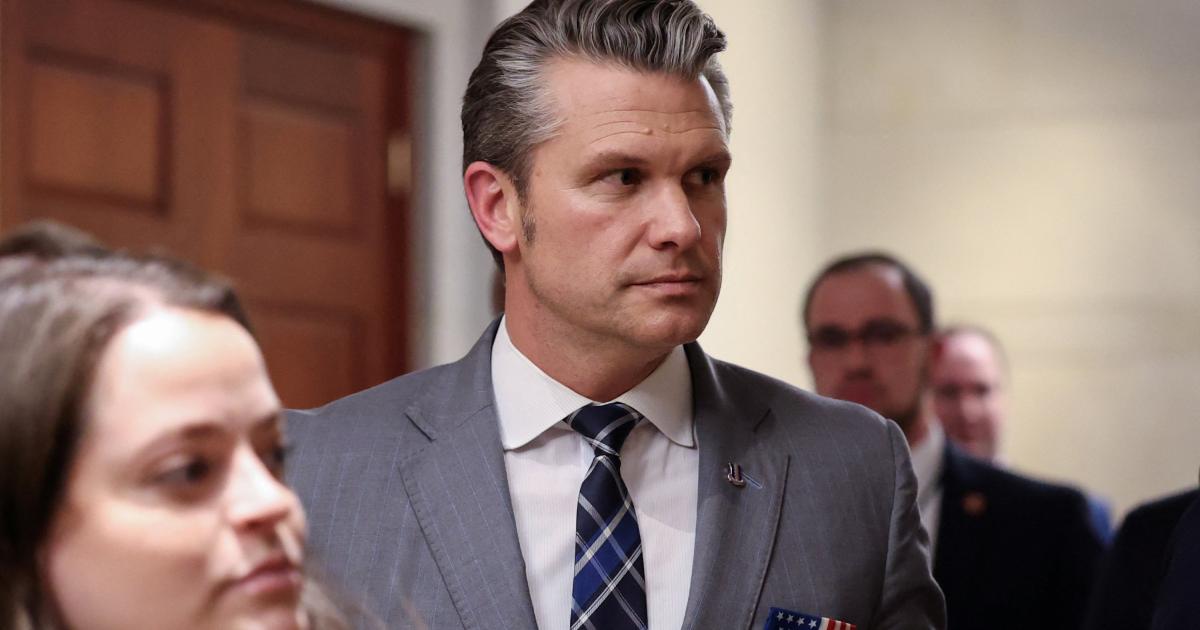El secretario de Estado del Departamento de Guerra estadounidense, Pete Hegseth.