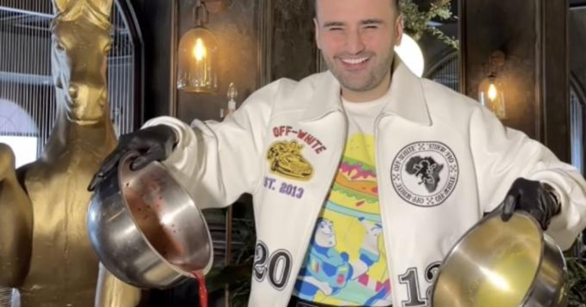 El reconocido chef turco Burak Özdemir.