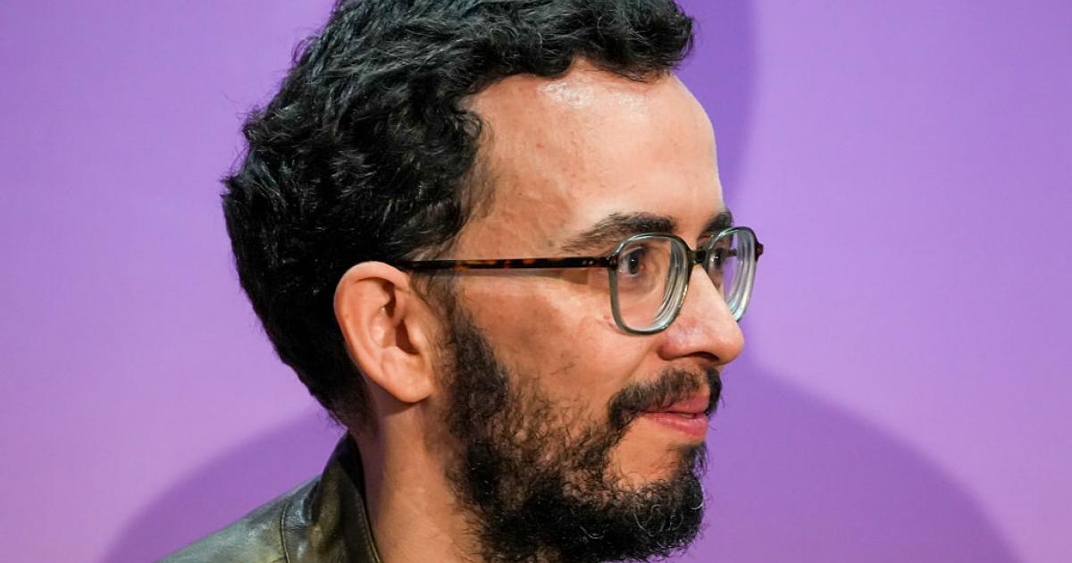El candidato de Podemos-Alianza verde a la presidencia de la Junta de Castilla y León, Miguel Ángel Llamas